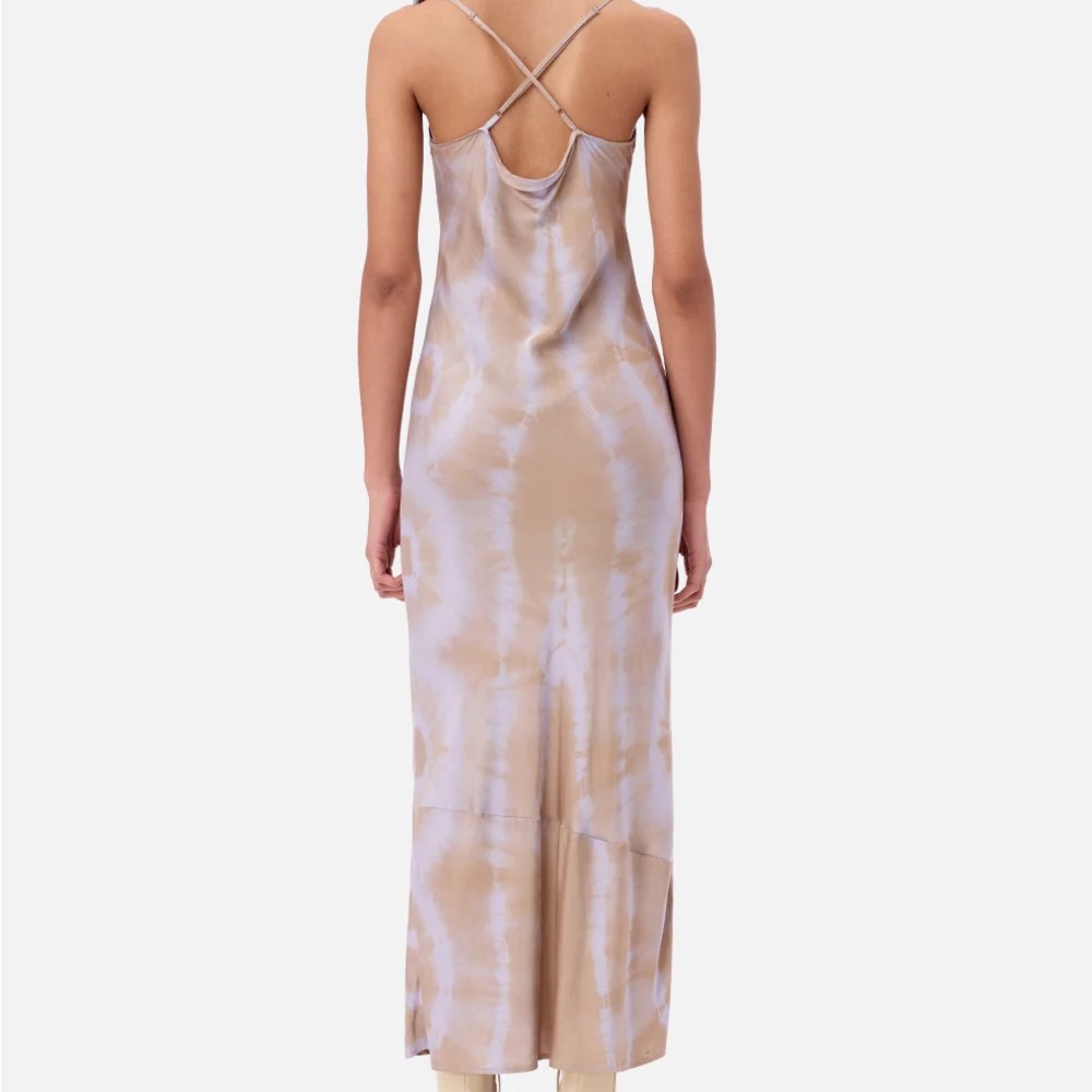 John Elliot Midi Slip Dress in Soapstone and Haze